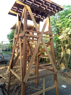 Tempat tandon menara ulin