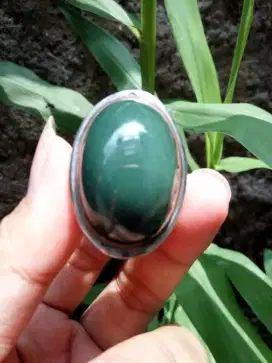 batu garut hijau jumbo belum tembus