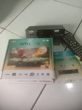 Di jual stb/set top box tv digital unit sesuai foto normal