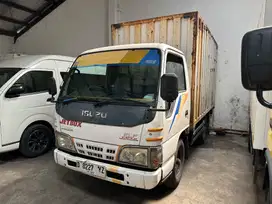 Isuzu Elf NKR55 2014 box besi engkel 4ban truk bok cde truck dyna colt