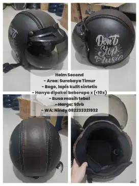Helm Second (Jarang Dipakai)