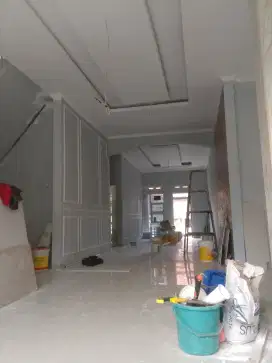 Tukang pasang pelapon gipsun dan tukang cet rumah