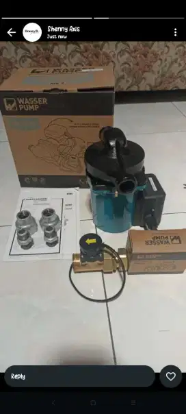 Jual Pompa air wasser bekas