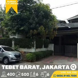 Rumah dijual 2,5 Lantai, Murah, Luas, Kokoh, Tebet, Jakarta Selatan