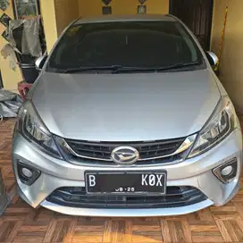 Daihatsu Sirion 2019 AT Silver Tgn 1