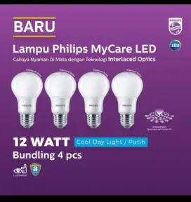 Jual lampu philips led 12 w my care