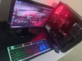 PC Komputer FULLSET Core i3 Gen4/ Ram 12Gb/ HDD 1Tb/ Layar 19 No Minus