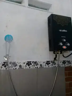 Water Heater Gas Niko - Siap Pakai