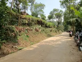 Jual tanah pinggir jalan desa Ciwidey