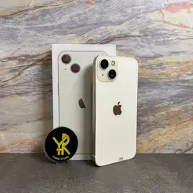 Promo.!! iPhone 13 Starlight 256GB Fullset - LikeNew.!!