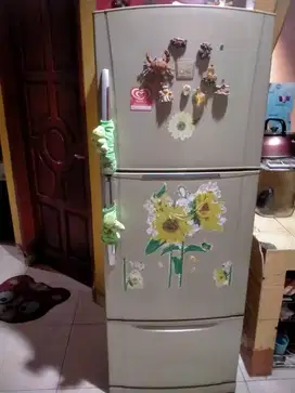 Kulkas Bekas 3 Pintu Merk Toshiba Murah