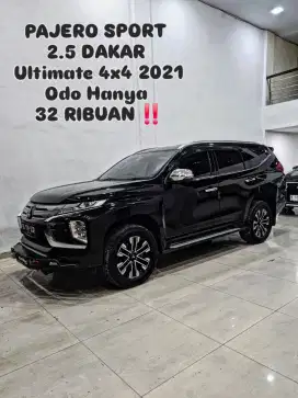 PAJERO SPORT DAKAR 4x4 Ultimate A/T 2021 / 2022 hitam mitsubishi