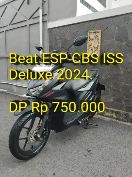 Beat Deluxe 2024. Pajak ON. Standar. Mulus. Ori. BanOK. Cash/Kredit/TT