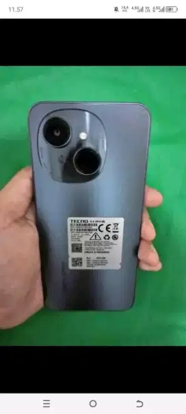Tecno spark go 1 normal seperti baru hp aja ram 4+2/128 no minus