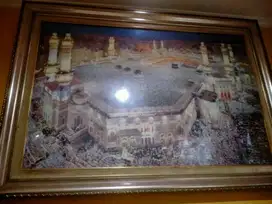 Hiasan Dinding Madinah 3D Bisa Nyala Timbul