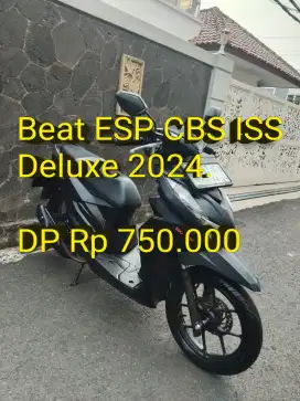 Beat Deluxe 2024. Pajak ON. Standar. Mulus. Ori. BanOK. Cash/Kredit/TT