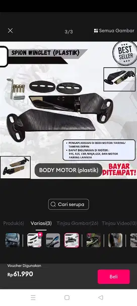 Jenis dan merek sesuai pada gambar di atas..
