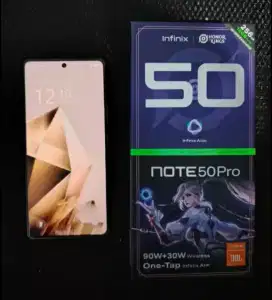 Infinix note 50 pro 16/256 Hitam