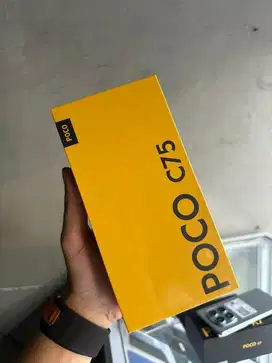 Xiaomi poco C75 ram 6/128 GB baru
