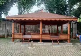 Gazebo ukuran 6mx6m