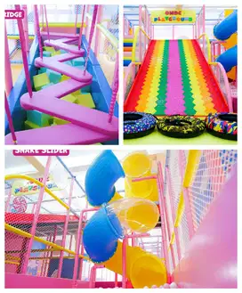 Dijual Odong Odong Kereta Panggung Keliling Fiber || Playground Indoor