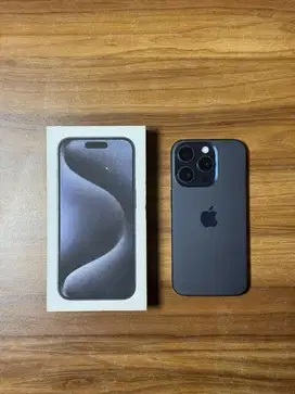 Iphone 15 Pro 128gb IBOX Like New Mulus Fullset Banyak Bonus