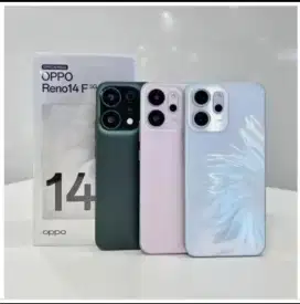 Ready oppo Reno 14 5G/14F 5G dengan harga murah garansi resmi 1 tahun