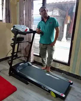 Treadmill Elektrik TL 246 Total Gym Alat Fitness Baru Cod Kirim Rakit