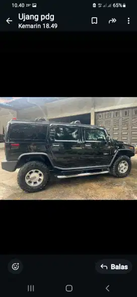 Dijual 1 set (5 pcs) velg original Hummer H2