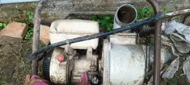 Pompa irigasi merk Honda modif elpiji