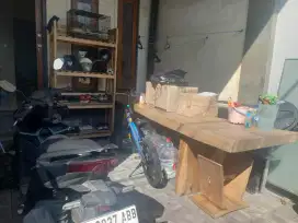 Perlengkapan Kantor Kayu Bengkirai