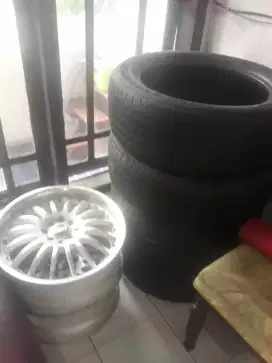 Jual pelk ring 17 dan ban kondisi tebal siap pakai