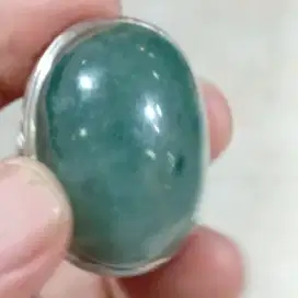 Giok natural ukuran jumbo Natural Jadeite Jade Burma 130 ct type A