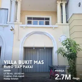 JUAL ATAU SEWA RUKO PARIS JUNCTION WISATA BUKIT MAS SURABAYA
