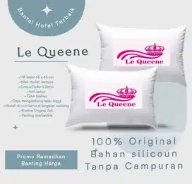 Bantal hotel empuk jumbo