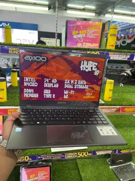 LAPTOP BARU DANA PELAJAR | AXIOO HYPE 10 BISA KREDIT 0 DP