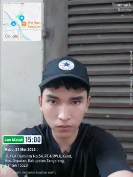 cari pkerjaan sekitar tangkab 8 jam kerja normal, lembur? asal sepadan