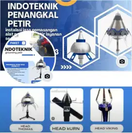 Spesialis ahli jasa pasang penangkal petir dan grounding mesin
