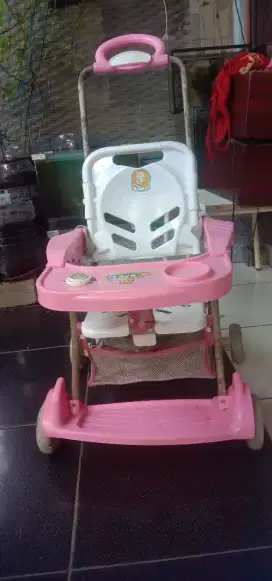Stroler, baby chair, bangku besi