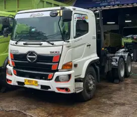 Hino FM285TH Head Trailer 6x4 2015 #truk Trailer double gardan