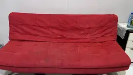 Sofa Informa Merah Elegan – Nyaman, Stylish & Bisa Jadi Tempat Tidur