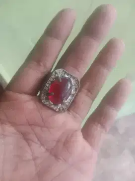 Merah siam warna cantik