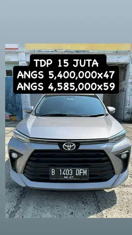 TDP 15 JT AVANZA G TSS MATIC