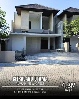 JUAL RUMAH DI WOODLAND CITRALAND SURABAYA