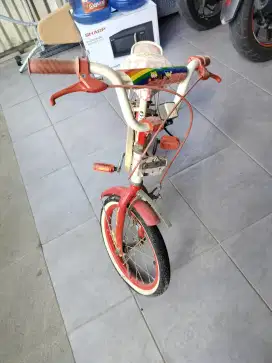Sepeda anak baru mulai belajar