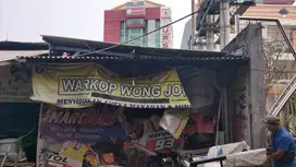 D jual bangunan warkop + isinya