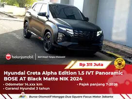 [ BERGARANSI ] Hyundai Creta Alpha Edition 1.5 IVT Panoramic 2024/2025