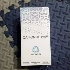 [NEW Segel] TECNO Camon 40 PRO 5G 8/256GB Garansi RESMI