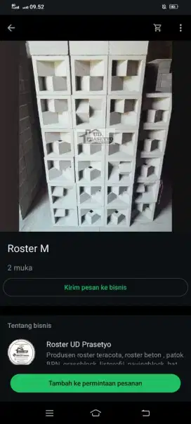 Roster beton jogja