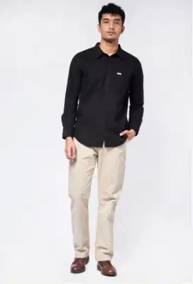 Wrangler Casual Pants Regular Harris Size 36 Warna Krem